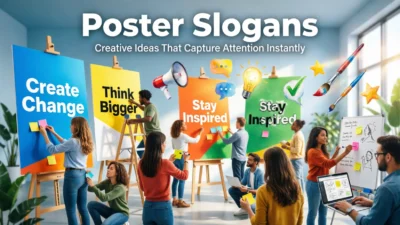 Poster Slogans