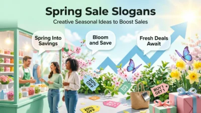 Spring Sale Slogans