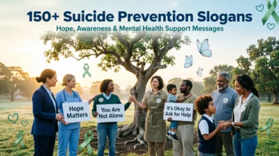 Suicide Prevention Slogans