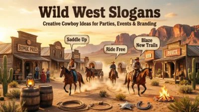 Wild West Slogans