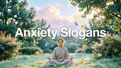 Anxiety Slogans