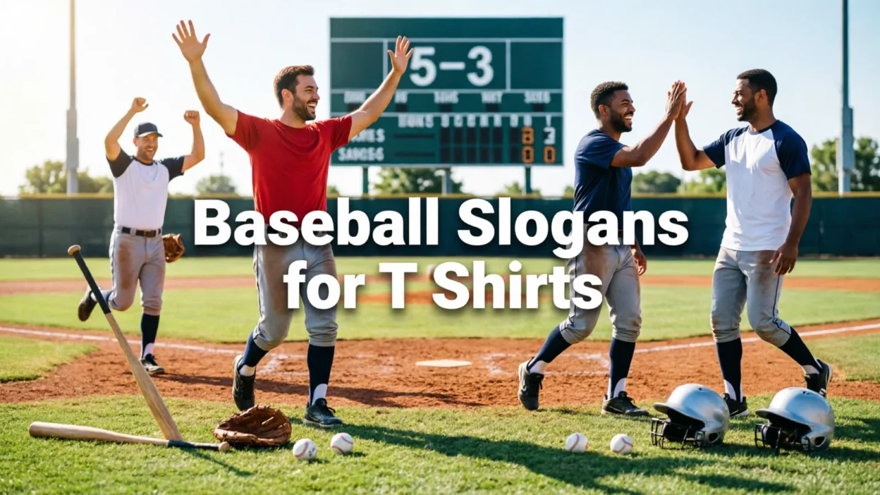 Baseball Slogans for T Shirts
