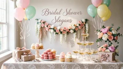 Bridal Shower Slogans