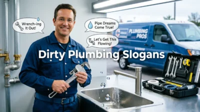 Dirty Plumbing Slogans
