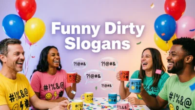 Funny Dirty Slogans