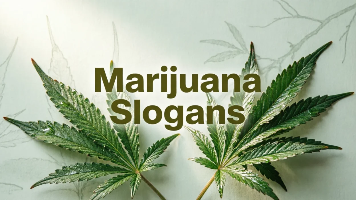 Marijuana Slogans
