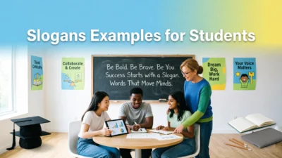 Slogans Examples for Students