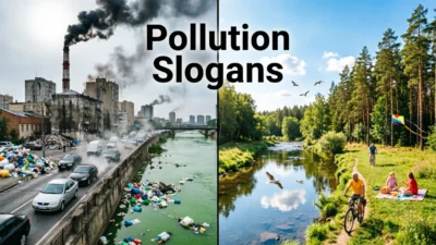 Pollution Slogans
