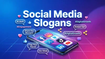 Social Media Slogan